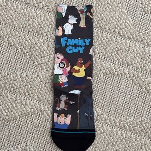 Family Guy Character Print Casual Socks